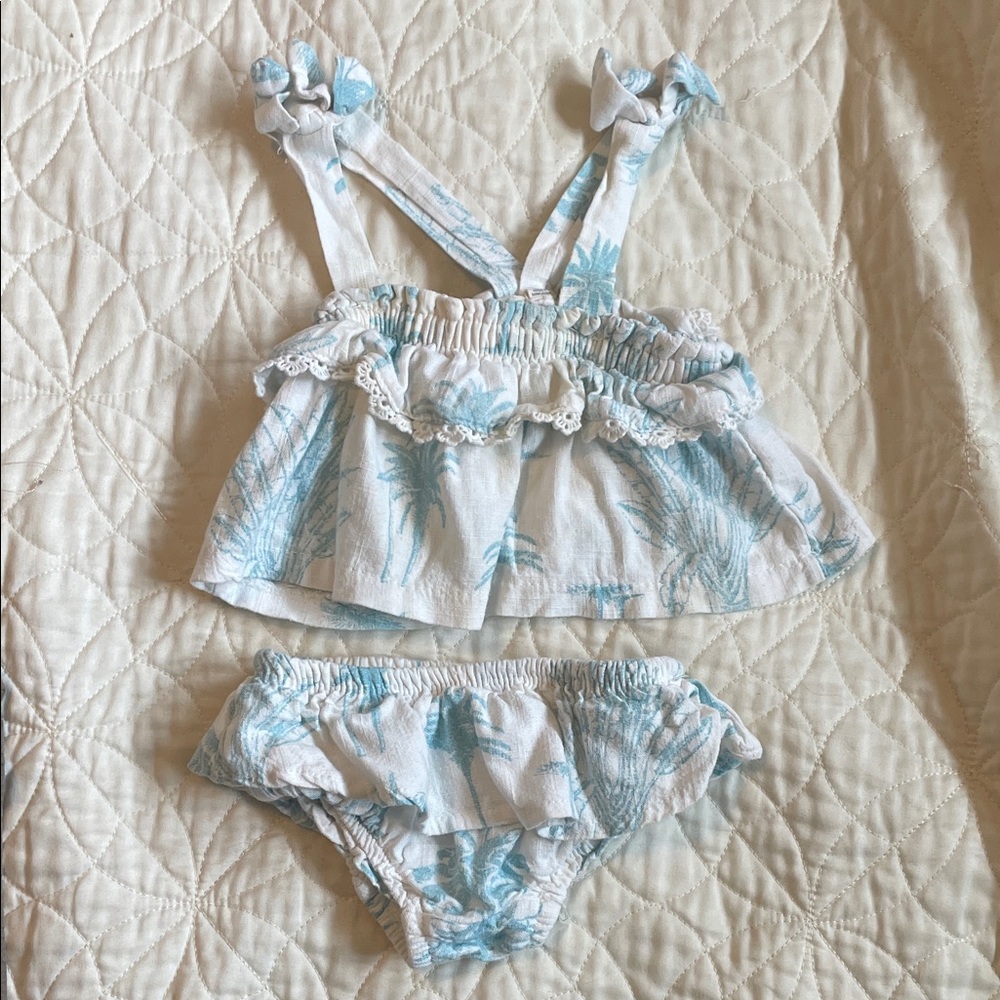 💙3FOR$10! 3-6 mo Girls Set